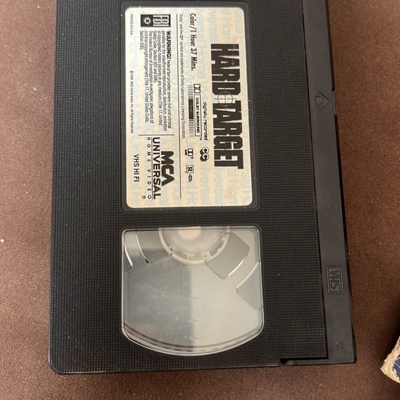 Hard Target [VHS] cassette tape movie with Jean-Claude Van Damme - Picture 6 of 16